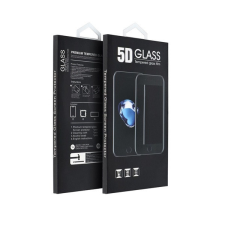 utángyártott Huawei P Smart Pro, 5D Full Glue hajlított tempered glass kijelzővédő üvegfólia, fekete mobiltelefon kellék