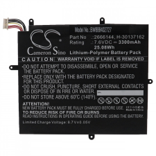 utángyártott Jumper EZBook X1 készülékhez laptop akkumulátor (7.6V, 3300mAh / 25.08Wh) - Utángyártott egyéb notebook akkumulátor