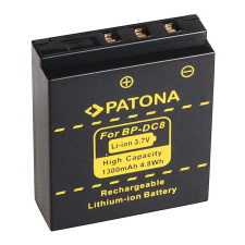 utángyártott Leica BP-DC8 / BP-DC8E akkumulátor - 1300mAh (3.7V) - Utángyártott digitális fényképező akkumulátor