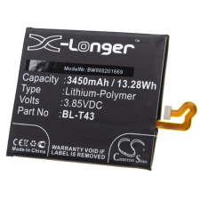 utángyártott LG G8S ThinQ készülékhez mobiltelefon akkumulátor (Li-Polymer, 3450mAh / 11.17Wh, 3.85V) - Utángyártott mobiltelefon akkumulátor