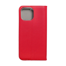 utángyártott Magnet Apple iPhone 14 mágneses flip tok, piros (5903396163227) tok és táska