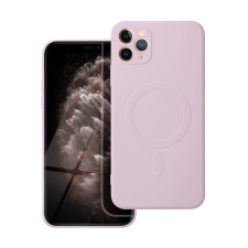 utángyártott Magsafe szilikon tok Apple iPhone 11 Pro Max, rózsaszín tok és táska