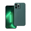 utángyártott Magsafe szilikon tok Apple iPhone 13 Pro, zöld