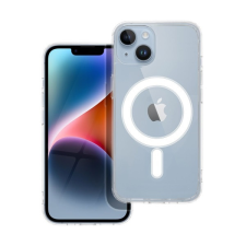 utángyártott Magsafe szilikon tok Apple iPhone 14, átlátszó (5903396178931) tok és táska