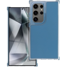 utángyártott Matrix Samsung Galaxy S25 hátlap tok kameravédő peremmel, kék (matt) tok és táska