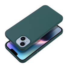utángyártott Matt Apple iPhone 16 Pro Max szilikon tok, sötétzöld (5903396304972) tok és táska