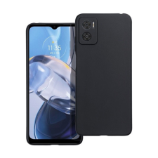 utángyártott Matt Motorola E22 / E22i szilikon tok, fekete tok és táska
