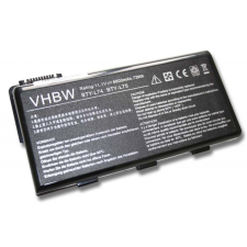utángyártott MSI 91NMS17LD4SU1, 91NMS17LF6SU1 Laptop akkumulátor - 6600mAh (11.1V Fekete) - Utángyártott msi notebook akkumulátor