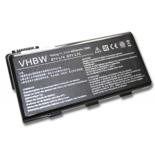 utángyártott MSI A6005, A6200 Laptop akkumulátor - 6600mAh (11.1V Fekete) - Utángyártott msi notebook akkumulátor