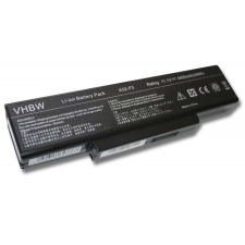 utángyártott MSI VR430, VR440, VR600 Laptop akkumulátor - 4400mAh (10.8V / 11.1V Fekete) - Utángyártott msi notebook akkumulátor