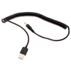 utángyártott Panasonic HC-WXF991 készülékhez spirál átalakító kábel (USB-A 2.0 (Apa), Eszköz Specifikus, 1m, Fekete) - Utángyártott