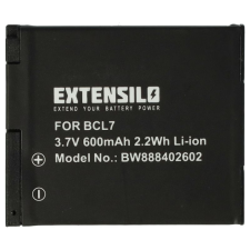 utángyártott Panasonic Lumix DMC-FS50V készülékhez fényképezőgép akkumulátor (Li-Ion, 600mAh / 2.2Wh, 3.7V) - Utángyártott digitális fényképező akkumulátor