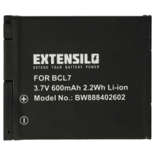 utángyártott Panasonic Lumix DMC-SZ3V készülékhez fényképezőgép akkumulátor (Li-Ion, 600mAh / 2.2Wh, 3.7V) - Utángyártott digitális fényképező akkumulátor