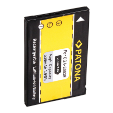 utángyártott Panasonic SA-SA30, SV-AS10 akkumulátor - 530mAh (3.6V) - Utángyártott digitális fényképező akkumulátor