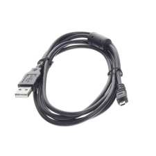 utángyártott Pentax Optio E70, L20 USB adatkábel Casio Exilim Fujifilm Finepix Nikon fényképezőgépekhez (fekete) - Utángyártott kábel és adapter