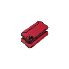 utángyártott Razor book Apple iPhone 16e flip tok, piros tok és táska