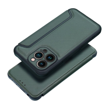 utángyártott Razor book Samsung Galaxy A26 flip tok, sötétzöld tok és táska