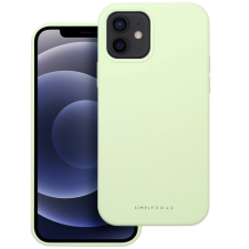 utángyártott Roar Samsung Galaxy A56 prémium szilikon tok velúr béléssel, világoszöld tok és táska