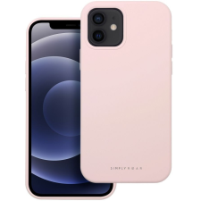 utángyártott Roar Samsung Galaxy S25 prémium szilikon tok velúr béléssel, világos rózsaszín tok és táska