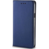 utángyártott Samsung Galaxy A15 4G / A15 5G SM-A155F / A156B, Oldalra nyíló tok, stand, Smart Magnet, sötétkék