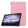 utángyártott Samsung Galaxy Tab S9 FE Plus (12.4) SM-X610 / X616B, mappa tok, Trifold, rózsaszín