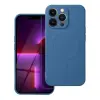 utángyártott SILICONE MAG COVER case compatible with MagSafe for SAMSUNG A57 blue