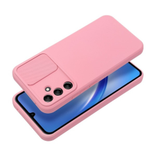 utángyártott Slide Samsung Galaxy A34 5G, kameravédős szilikon tok, rózsaszín (5903396208614) tok és táska