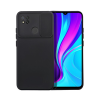 utángyártott Slide Xiaomi Redmi 9C, kameravédős szilikon tok, fekete