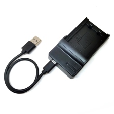 utángyártott Sony Cybershot DSC-T20, DSC-T25, DSC-W100, DSC-W110 készülékekhez töltő szett (4.2V, 0.5A) - Utángyártott digitális fényképező akkumulátor töltő