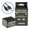 utángyártott Sony DCR-SR82C készülékhez fényképezőgép Patona Platinum akkumulátor (Li-Ion, 7.3V, 2060mAh / 15.0Wh) - Utángyártott
