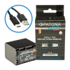 utángyártott Sony NP-FH40 helyettesítő fényképezőgép Patona Platinum akkumulátor (Li-Ion, 7.3V, 2060mAh / 15.0Wh) - Utángyártott
