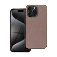 utángyártott Woven iPhone 15 Plus MagSafe szövet tok, barna (5903396258596) tok és táska