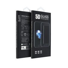 utángyártott Xiaomi 12T / 12T Pro, 5D Full Glue hajlított tempered glass kijelzővédő üvegfólia, fekete mobiltelefon kellék