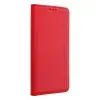 utángyártott Xiaomi Redmi Note 14 5G (Global), Oldalra nyíló tok, stand, Smart Magnet, piros