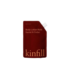 Utántöltő testápoló, Kinfill, Santal & Cedar, 500 ml testápoló
