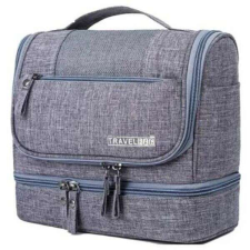  Utazó kozmetikai táska - szürke smink kiegészítő