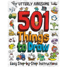  Utterly Awesome 501 Things to Draw – Barry Green idegen nyelvű könyv