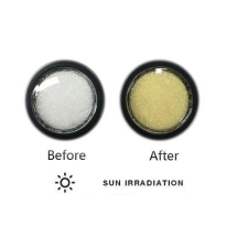  UV effekt csillámpor - sárga - 33 körömdíszítő