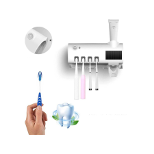  UV fogkefetartó, sterilizáló és fogkrémadagoló fürdőszoba kiegészítő