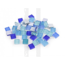  Üveg mozaik kövek  kb 36db/csomag dekorációs kellék