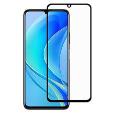  Üvegfólia Huawei nova Y90 - Super kemény tokbarát fólia fekete kerettel mobiltelefon kellék