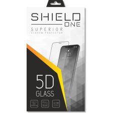  Üvegfólia Iphone 11 - ShieldOne 5D kijelzővédő üvegfólia fekete kerettel mobiltelefon kellék
