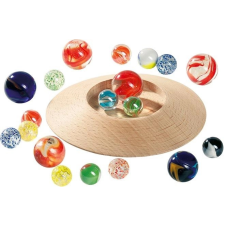  Üveggolyó készlet alaplappal kerti játék