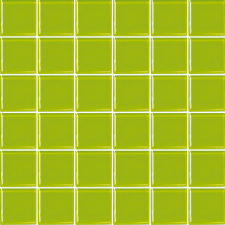 Üvegmozaik Premium Mosaic zöld 31x31 cm fényes MOS50PI csempe