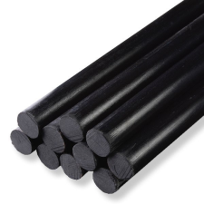 Üvegszálas rúd fekete Ø8x1500 mm 10 db építőanyag