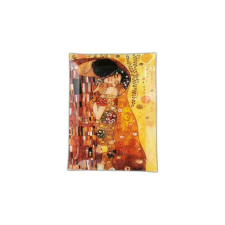  Üvegtányér 32x24cm, Klimt:The Kiss tányér és evőeszköz