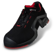 Uvex Cipő Uvex 1 x-tended support S3 SRC ESD kompozit orrmerevítő fekete 36 munkavédelmi cipő