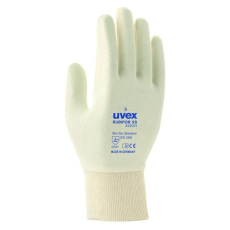 Uvex Kesztyű poliamid nitril tenyérrel és körömvédőkkel fehér 8