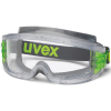 Uvex ultravision munkavédelmi védőszemüveg,szürke gumipántos,víztiszta lencse