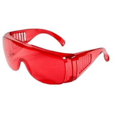 UVtech Sleep-1 kék- és zöldfény szűrő szemüveg, világospiros szemüvegkeret